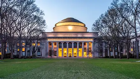 MIT campus at night – Blended Professional Certificate Program in Chief Product Officer